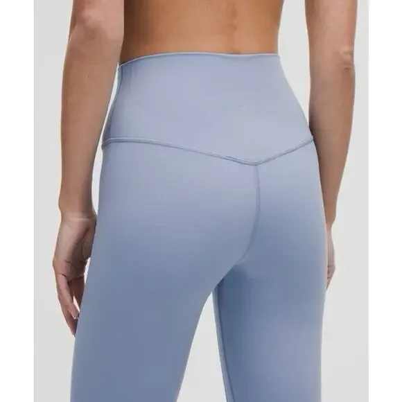 Lululemon Align HR High Rise Pant 28” Full Lenght Blue Women’s Size 10 - Picture 5 of 11